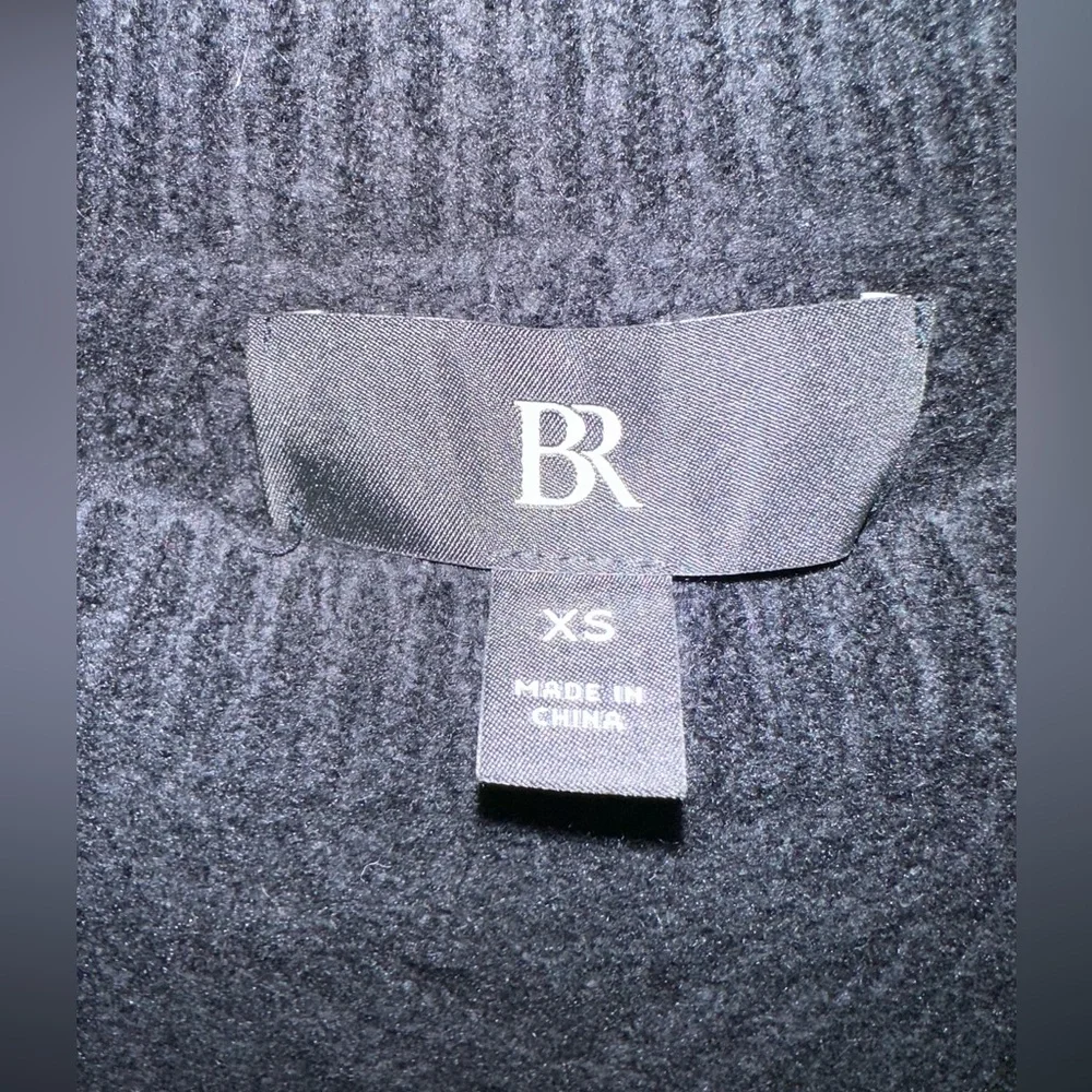 Banana‎ Republic XS Black Relaxed Crew Neck Sweater